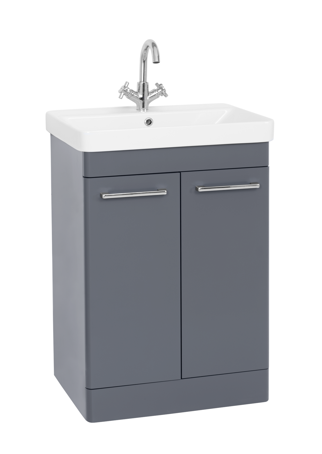 Options 24 600mm 2 Door Unit Cool Grey