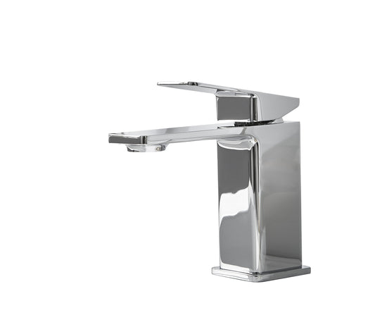 Fine Mono Basin Mixer with Click Waste