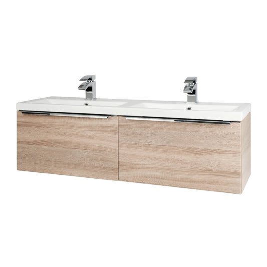 Kore Wall Hung 1200x355mm Twin Basin