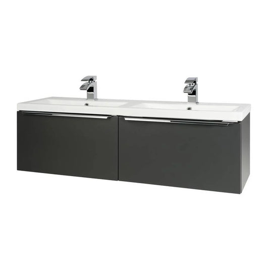 Kore 1200x355mm Basin Matt Dark Grey