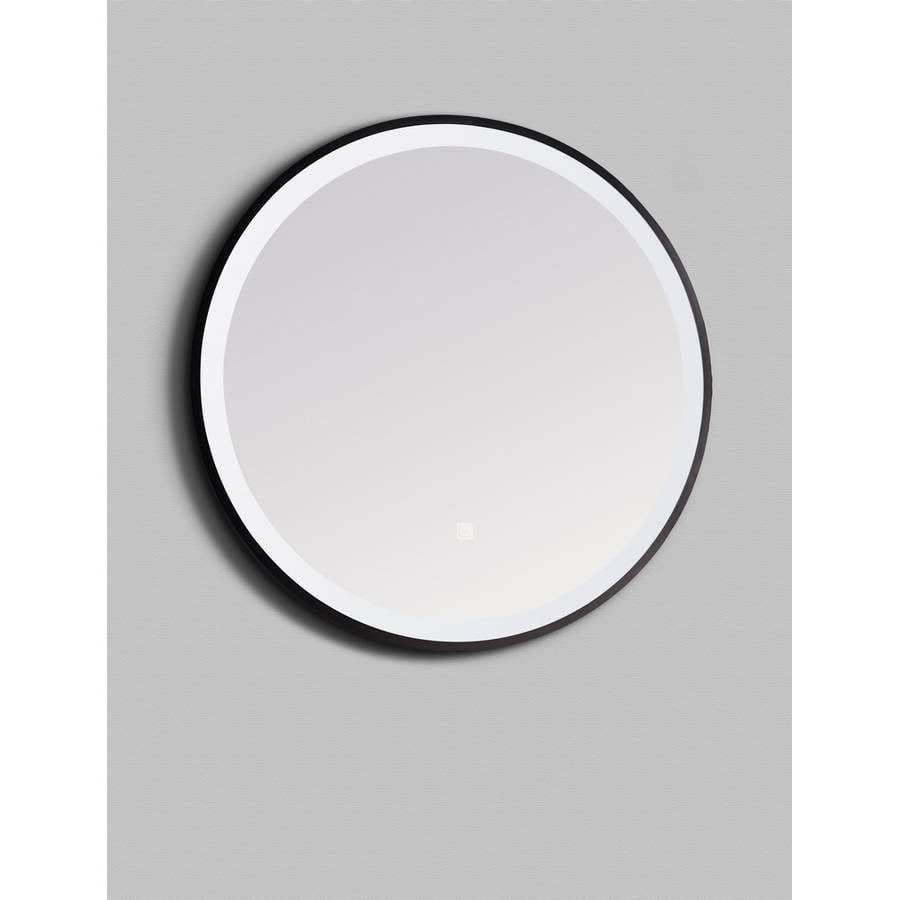 Nero Round LED Mirror