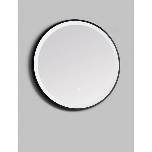 Nero Round LED Mirror