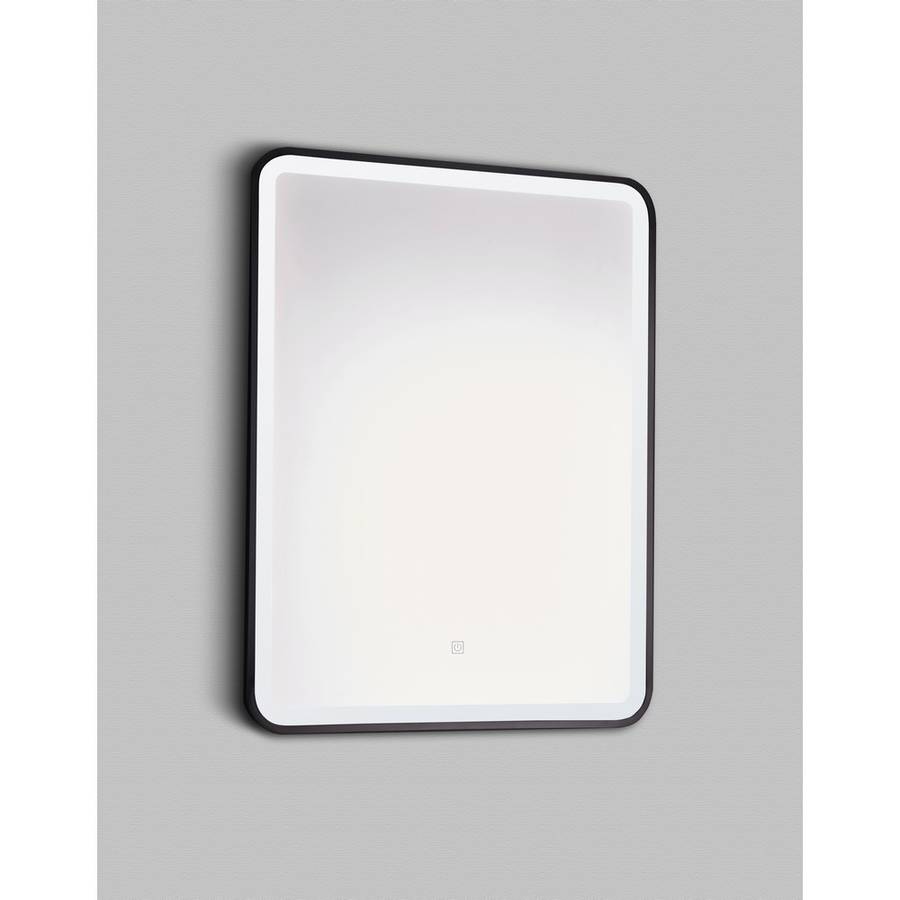 Nero Square LED Mirror