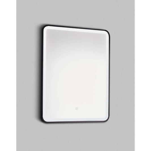 Nero Square LED Mirror