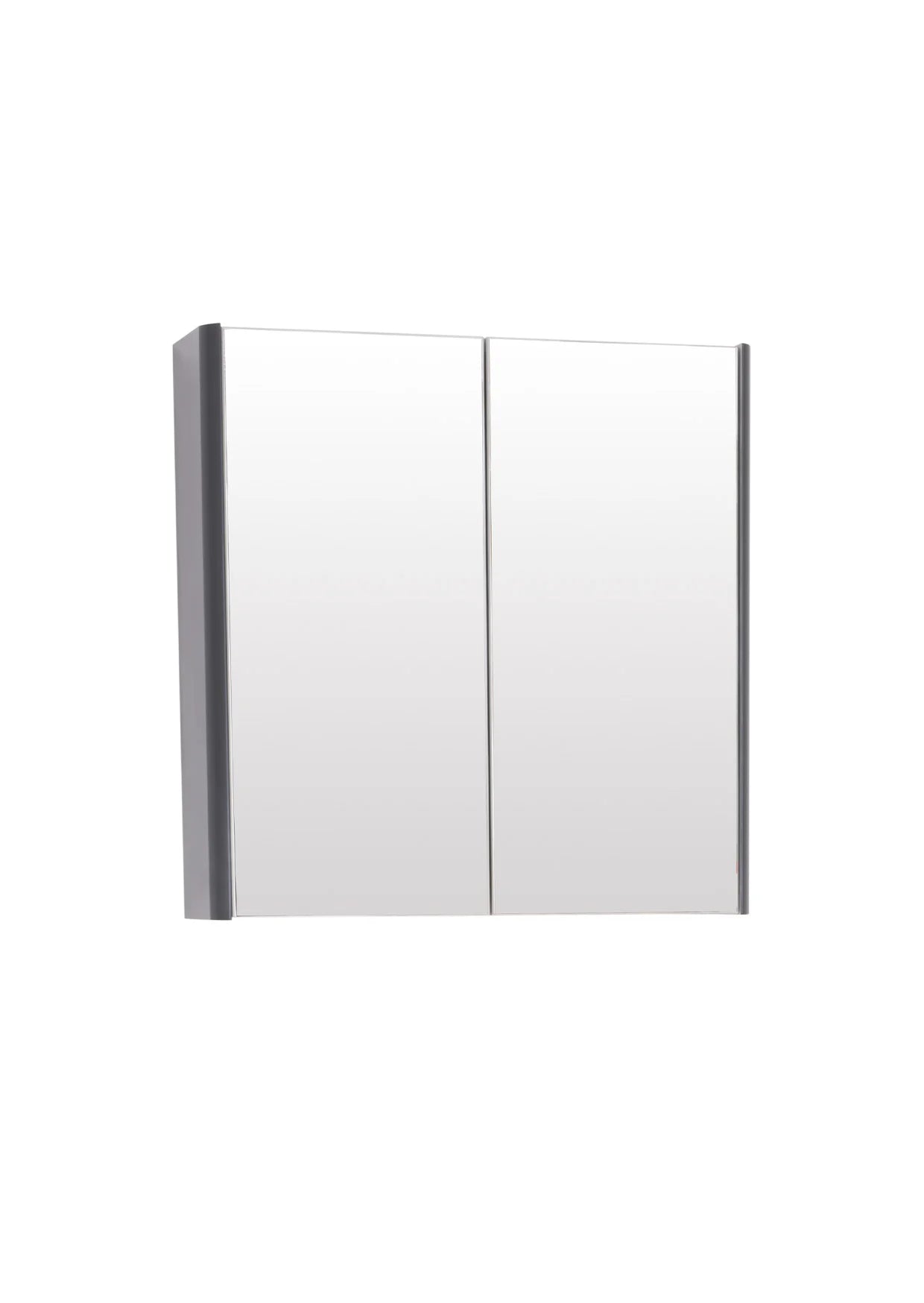 Options 24 500mm Mirror Cabinet Cool Grey