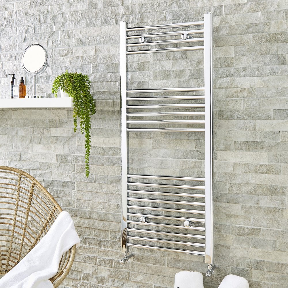 Straight Towel Rail – Chrome