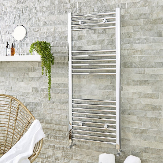Straight Towel Rail – Chrome