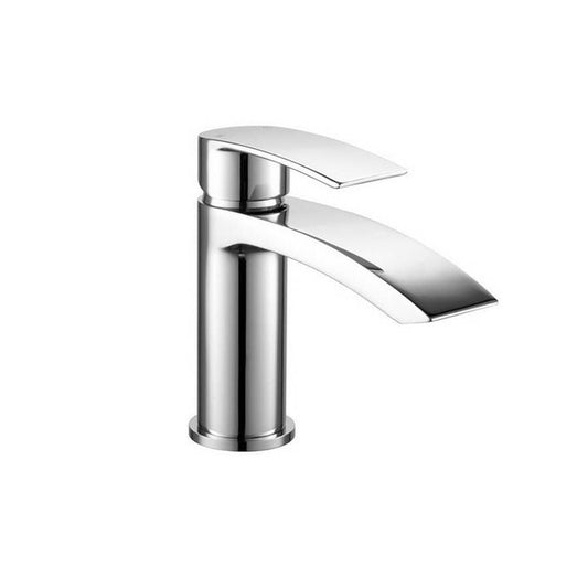 Curve Mini Mono Basin Mixer with Click Waste