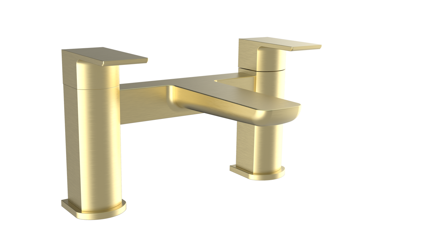 Kolt Bath Filler – Brushed Brass