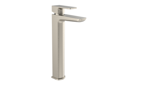 Kolt Hi-Rise Mono Basin Mixer – Brushed Nickel