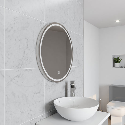 Vista Circular LED Mirror